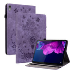 Custodia per tablet in pelle goffrata farfalla rosa, For Lenovo Tab M7 3rd Gen, For Lenovo Tab P11 TB-J606F, For Lenovo Tab M10 HD 2nd Gen TB-X306X, For Lenovo M10 Plus