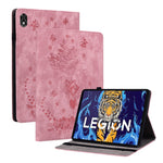 Custodia per tablet in pelle goffrata farfalla rosa, For Lenovo Tab M10 10.1 3rd Gen, For Lenovo Tab M10 Plus 10.6 3rd Gen, For Lenovo Legion Y700, For Lenovo Tab K10