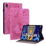 Custodia per tablet in pelle goffrata farfalla rosa, For Lenovo Tab M10 10.1 3rd Gen, For Lenovo Tab M10 Plus 10.6 3rd Gen, For Lenovo Legion Y700, For Lenovo Tab K10
