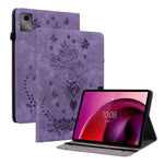 Custodia per tablet in pelle goffrata farfalla rosa, For Lenovo Legion Y700 Gen 4, For Lenovo Legion Y700 2025, For Lenovo Tab K11 Plus, For Lenovo Tab M11/Xiaoxin Pad 11 2024
