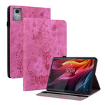 Custodia per tablet in pelle goffrata farfalla rosa, For Lenovo Legion Y700 Gen 4, For Lenovo Legion Y700 2025, For Lenovo Tab K11 Plus, For Lenovo Tab M11/Xiaoxin Pad 11 2024