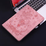 Custodia per tablet in pelle goffrata farfalla rosa, For Lenovo Legion Y700 Gen 4, For Lenovo Legion Y700 2025, For Lenovo Tab K11 Plus, For Lenovo Tab M11/Xiaoxin Pad 11 2024
