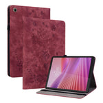 Custodia per tablet in pelle goffrata farfalla rosa, For Lenovo Legion Y700 Gen 5, For Lenovo Idea Tab 11 / Xiaoxin Pad 2025, For Lenovo Tab K9 / Tab One, For Lenovo ZhaoYang K10C 10.1 inch