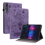 Custodia per tablet in pelle goffrata farfalla rosa, For Lenovo Legion Y700 Gen 5, For Lenovo Idea Tab 11 / Xiaoxin Pad 2025, For Lenovo Tab K9 / Tab One, For Lenovo ZhaoYang K10C 10.1 inch
