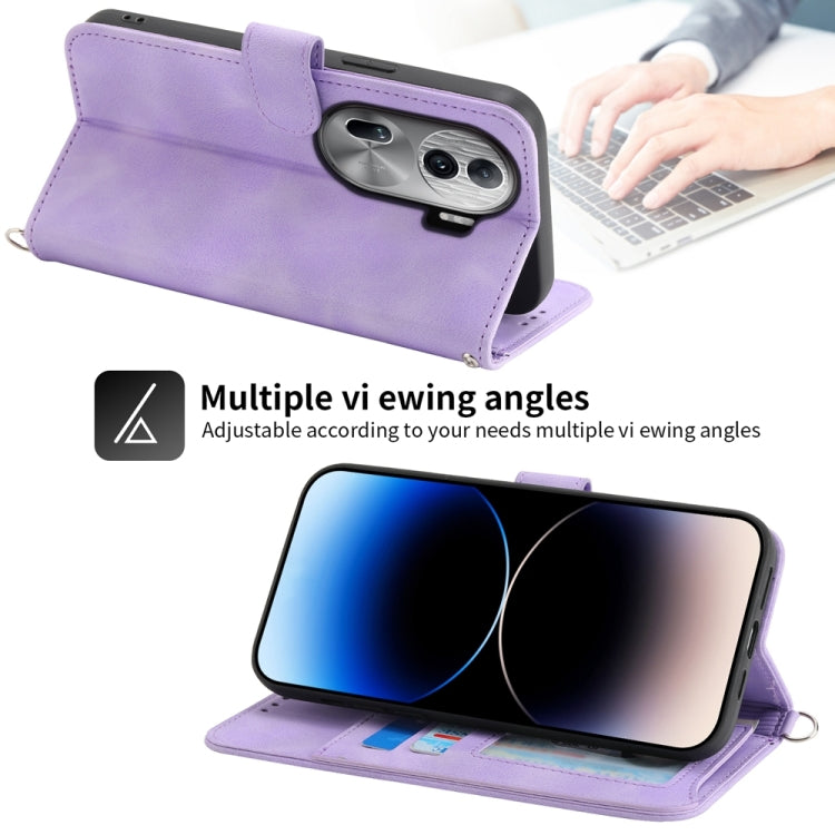 Custodia per telefono in pelle con portafoglio in rilievo con fiori al tatto, For OPPO Reno11 Pro, For OPPO Reno11, For OPPO A2, For OPPO A38 4G