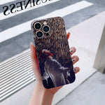 Cassa del telefono del PC del modello della pittura a olio del foro preciso, For iPhone 14, For iPhone 14 Plus, For iPhone 14 Pro, For iPhone 14 Pro Max