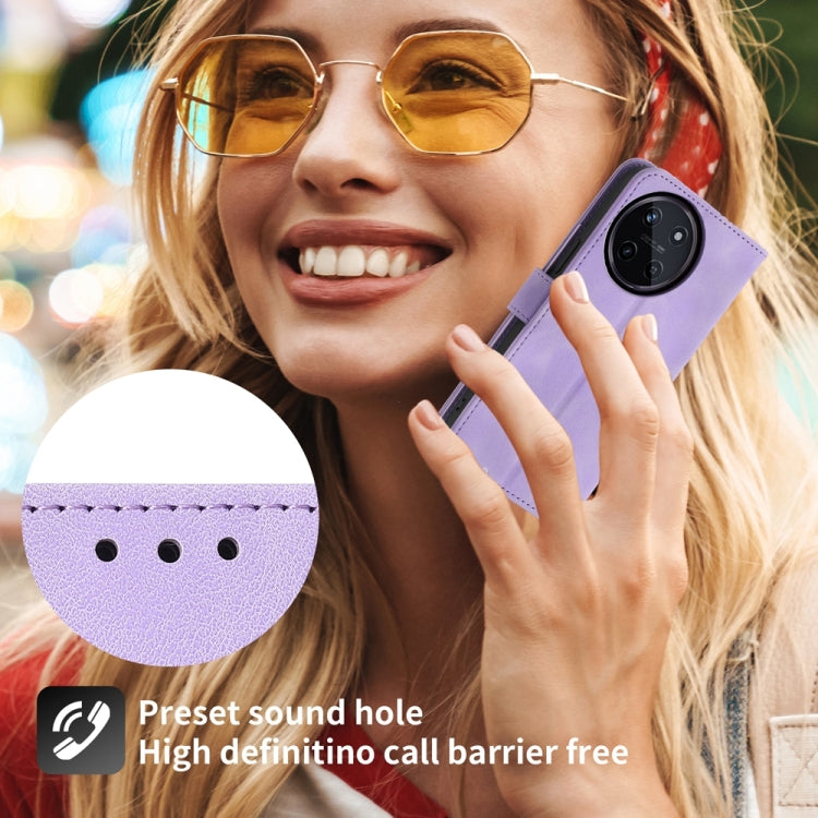 Custodia per telefono in pelle con portafoglio in rilievo con fiori al tatto, For Realme 11 4G, For Realme 11 5G, For Realme C53, For Realme 11 Pro 5G / 11 Pro+ 5G