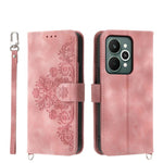 Custodia per telefono in pelle con portafoglio in rilievo con fiori al tatto, For Realme C85 Pro 4G, For Realme 15 5G / Realme 15 Pro 5G, For Realme 14 / Realme P3 5G, For Realme 14 Pro+