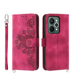 Custodia per telefono in pelle con portafoglio in rilievo con fiori al tatto, For Realme C85 Pro 4G, For Realme 15 5G / Realme 15 Pro 5G, For Realme 14 / Realme P3 5G, For Realme 14 Pro+