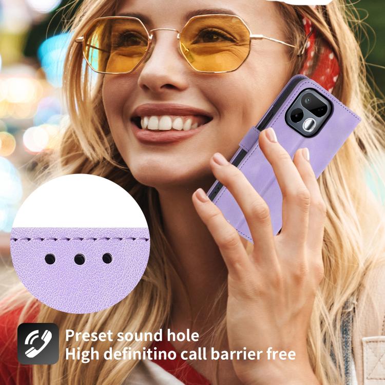 Custodia per telefono in pelle con portafoglio in rilievo con fiori al tatto, For Realme 16T 5G, For Realme C100 4G, For Realme 16 5G, For Realme C85 5G / Realme 15x 5G