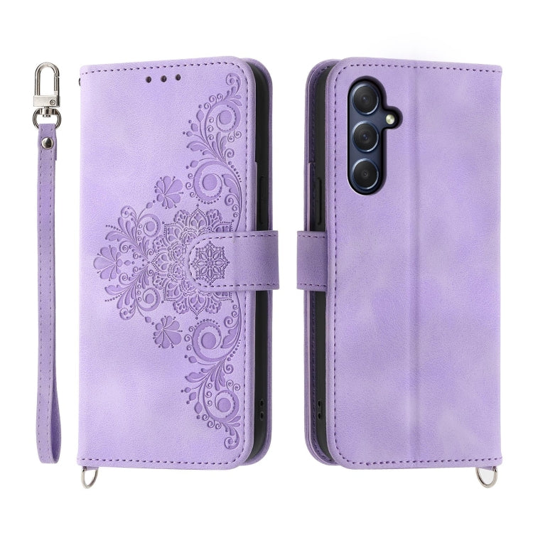 Custodia portafoglio in pelle per Samsung Galaxy M54 5G