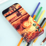 Custodia PC con stampa pittura a olio per Samsung Galaxy S23 Ultr