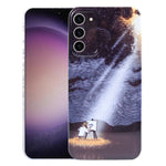 Custodia PC con stampa pittura a olio per Samsung Galaxy S23 Ultr