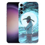 Custodia PC con stampa pittura a olio per Samsung Galaxy S23 Ultr