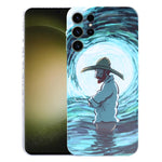 Custodia PC con stampa pittura a olio per Samsung Galaxy S23 Ultr