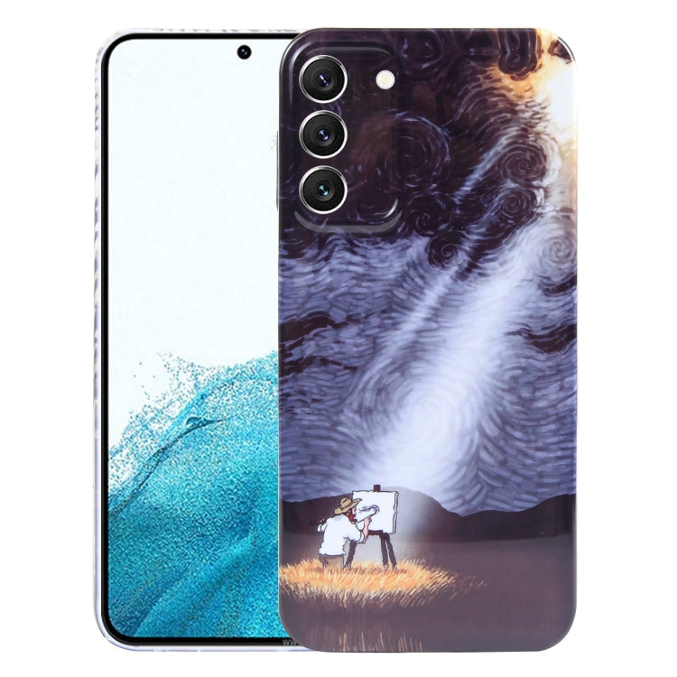 Custodia PC con stampa pittura a olio per Samsung Galaxy S23 Ultr