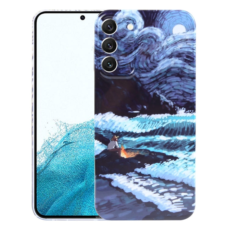 Custodia PC con stampa pittura a olio per Samsung Galaxy S23 Ultr
