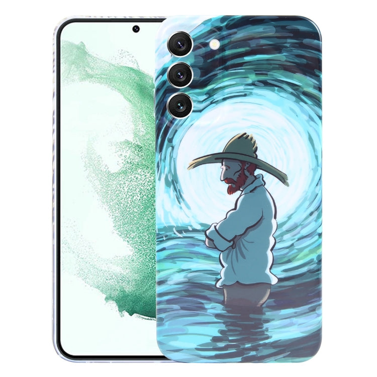 Custodia PC con stampa pittura a olio per Samsung Galaxy S23 Ultr