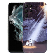 Custodia PC con stampa olio per Samsung Galaxy S22 Ultra 5G