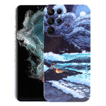 Custodia PC con stampa olio per Samsung Galaxy S22 Ultra 5G