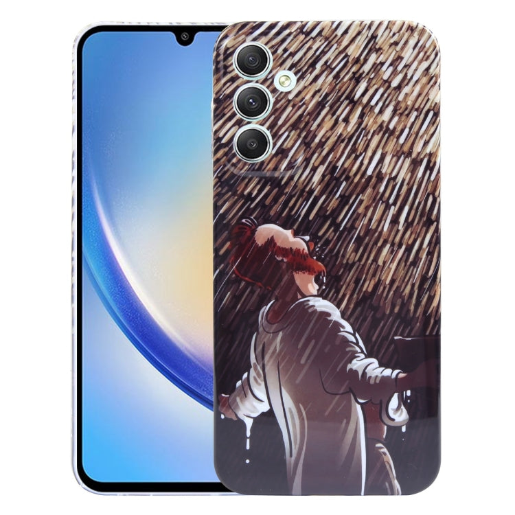 Custodia PC con stampa olio per Samsung Galaxy S22 Ultra 5G