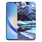 Custodia PC con stampa olio per Samsung Galaxy S22 Ultra 5G