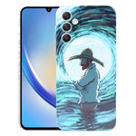 Custodia PC con stampa olio per Samsung Galaxy S22 Ultra 5G