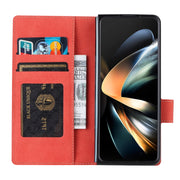 Custodia flip in pelle per Samsung Galaxy Z Fold4