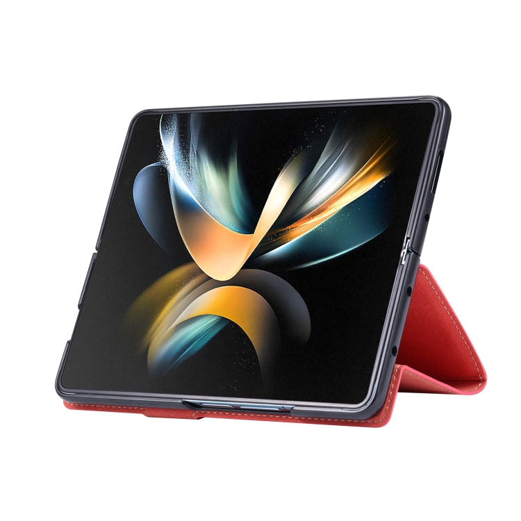 Custodia flip in pelle per Samsung Galaxy Z Fold4