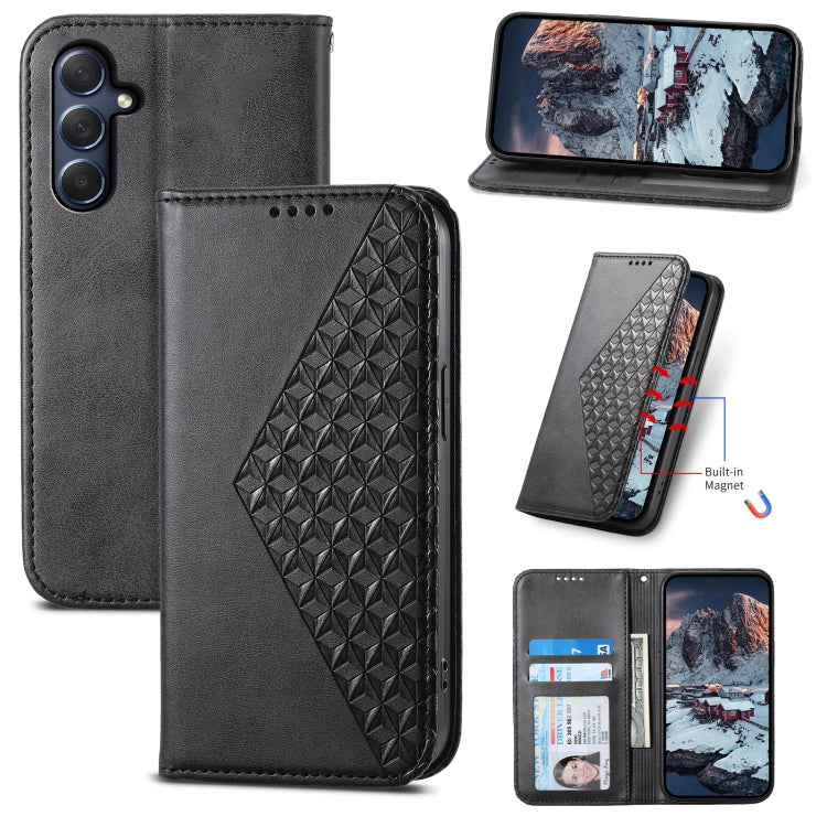 Custodia portafoglio in pelle con chiusura magnetica per Samsung