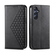 Custodia portafoglio in pelle con chiusura magnetica per Samsung