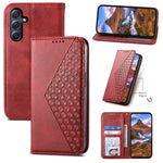 Custodia portafoglio in pelle per Samsung Galaxy M54 5G