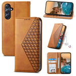 Custodia portafoglio in pelle per Samsung Galaxy M54 5G