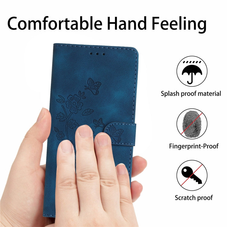 Custodia per cellulare in pelle con motivo floreale in rilievo, For iPhone 14 Pro Max, For iPhone SE 2022/2020 / 8 / 7 / 6, For iPhone 13 Pro Max, For iPhone 13 Pro