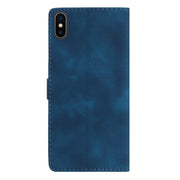 Custodia in pelle floreale per iPhone