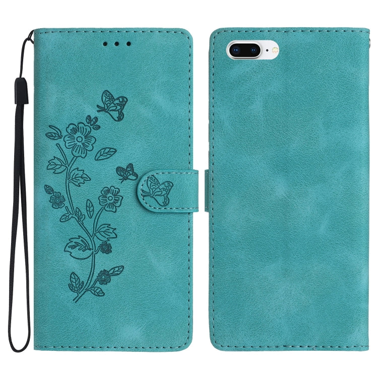 Custodia in pelle floreale per smartphone compatibili
