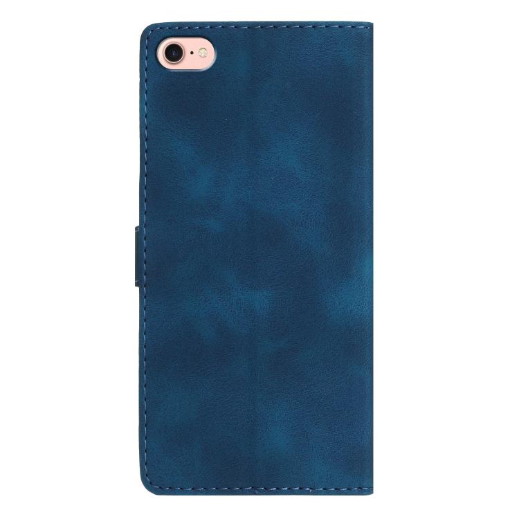 Custodia in pelle con motivo floreale per iPhone 17