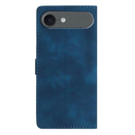 Custodia in pelle con motivo floreale per iPhone 16