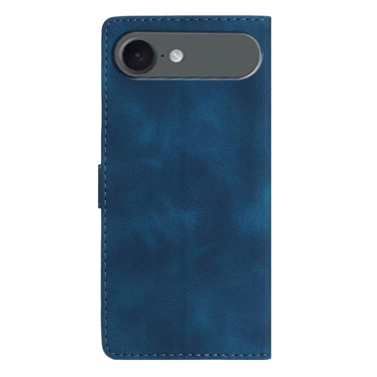 Custodia in pelle con motivo floreale per iPhone 16