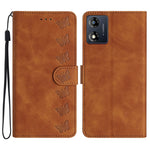 Custodia per telefono in pelle goffrata con sette farfalle, For Motorola Moto G14 4G, For Motorola Edge 40, For Motorola Moto G13, For Motorola Moto E13