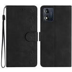 Custodia per telefono in pelle goffrata con sette farfalle, For Motorola Moto G14 4G, For Motorola Edge 40, For Motorola Moto G13, For Motorola Moto E13