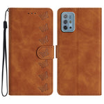 Custodia per telefono in pelle goffrata con sette farfalle, For Motorola Moto G31, For Motorola Moto G60, For Motorola Moto G10, For Motorola Moto G50
