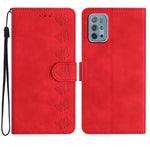 Custodia per telefono in pelle goffrata con sette farfalle, For Motorola Moto G31, For Motorola Moto G60, For Motorola Moto G10, For Motorola Moto G50