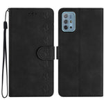 Custodia per telefono in pelle goffrata con sette farfalle, For Motorola Moto G31, For Motorola Moto G60, For Motorola Moto G10, For Motorola Moto G50