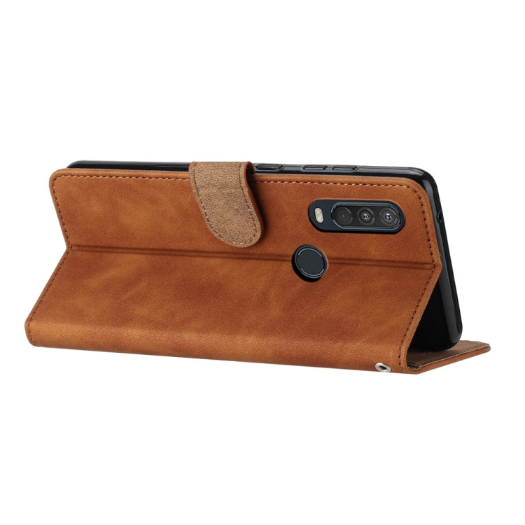 Custodia per telefono in pelle goffrata con sette farfalle, For Motorola One Action, For Motorola Moto E6 Play, For Motorola Moto G7 Power