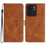 Custodia per telefono in pelle goffrata con sette farfalle, For Motorola Moto G14 4G, For Motorola Edge 40, For Motorola Moto G13, For Motorola Moto E13