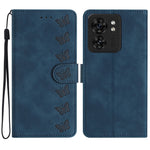 Custodia per telefono in pelle goffrata con sette farfalle, For Motorola Moto G14 4G, For Motorola Edge 40, For Motorola Moto G13, For Motorola Moto E13