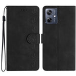 Custodia per telefono in pelle goffrata con sette farfalle, For Motorola Moto G14 4G, For Motorola Edge 40, For Motorola Moto G13, For Motorola Moto E13