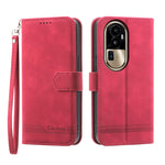 Dierfeng Dream Line TPU + Custodia per telefono in pelle PU, For OPPO A38 4G, For OPPO A58 4G, For OPPO Reno10 Global/Reno10 Pro Global, For OPPO Reno10 Pro+ 5G
