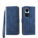 Dierfeng Dream Line TPU + Custodia per telefono in pelle PU, For OPPO A38 4G, For OPPO A58 4G, For OPPO Reno10 Global/Reno10 Pro Global, For OPPO Reno10 Pro+ 5G